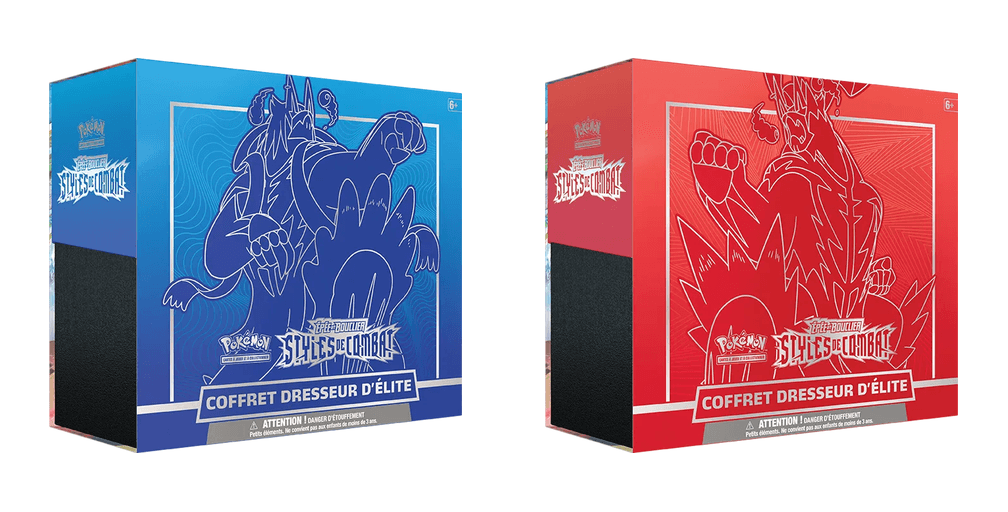 Coffret Dresseur d’élite Épée et Bouclier – Styles de Combat (modèle aléatoire)