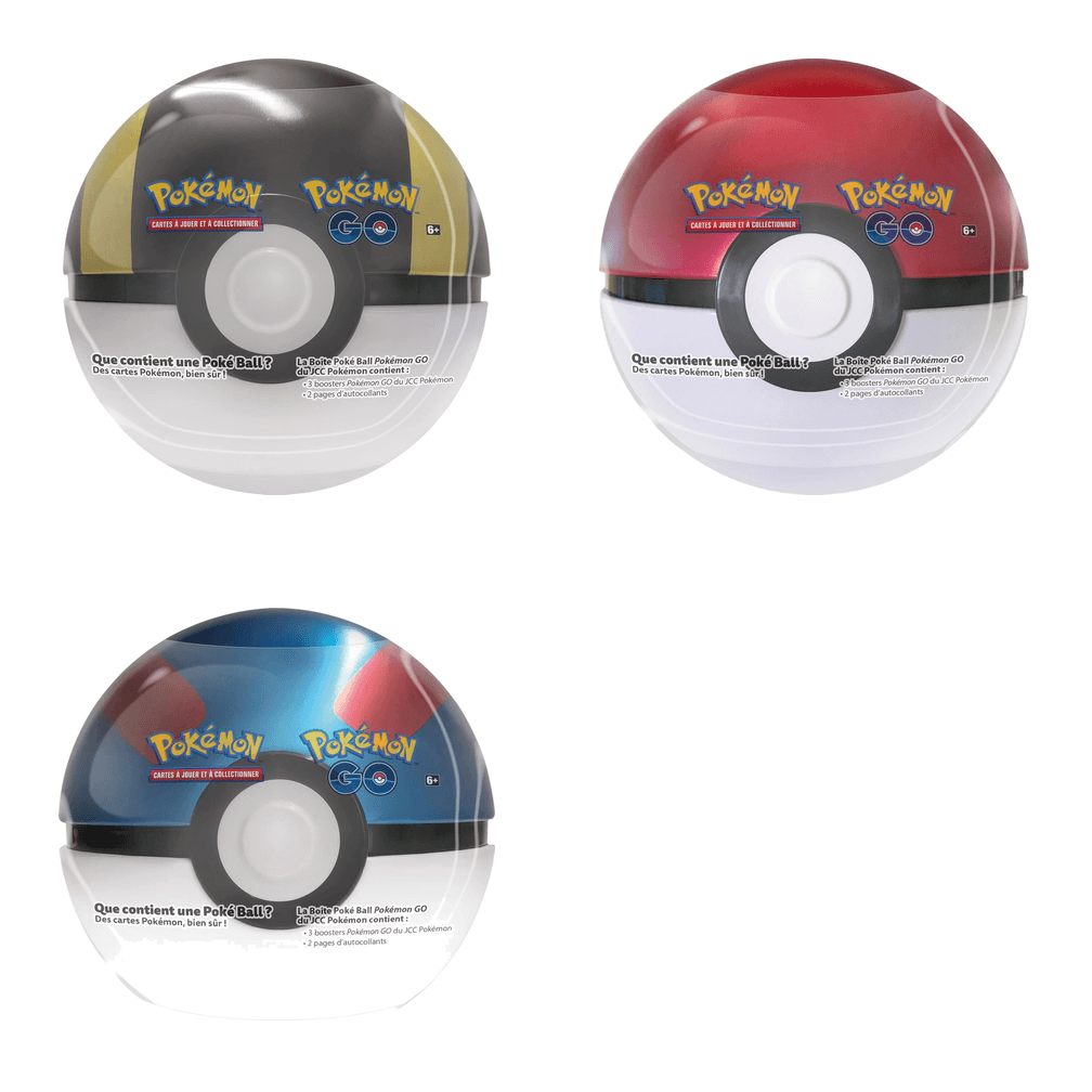 Pokébox Pokémon GO – Poké Ball, Super Ball ou Hyper Ball (aléatoire)