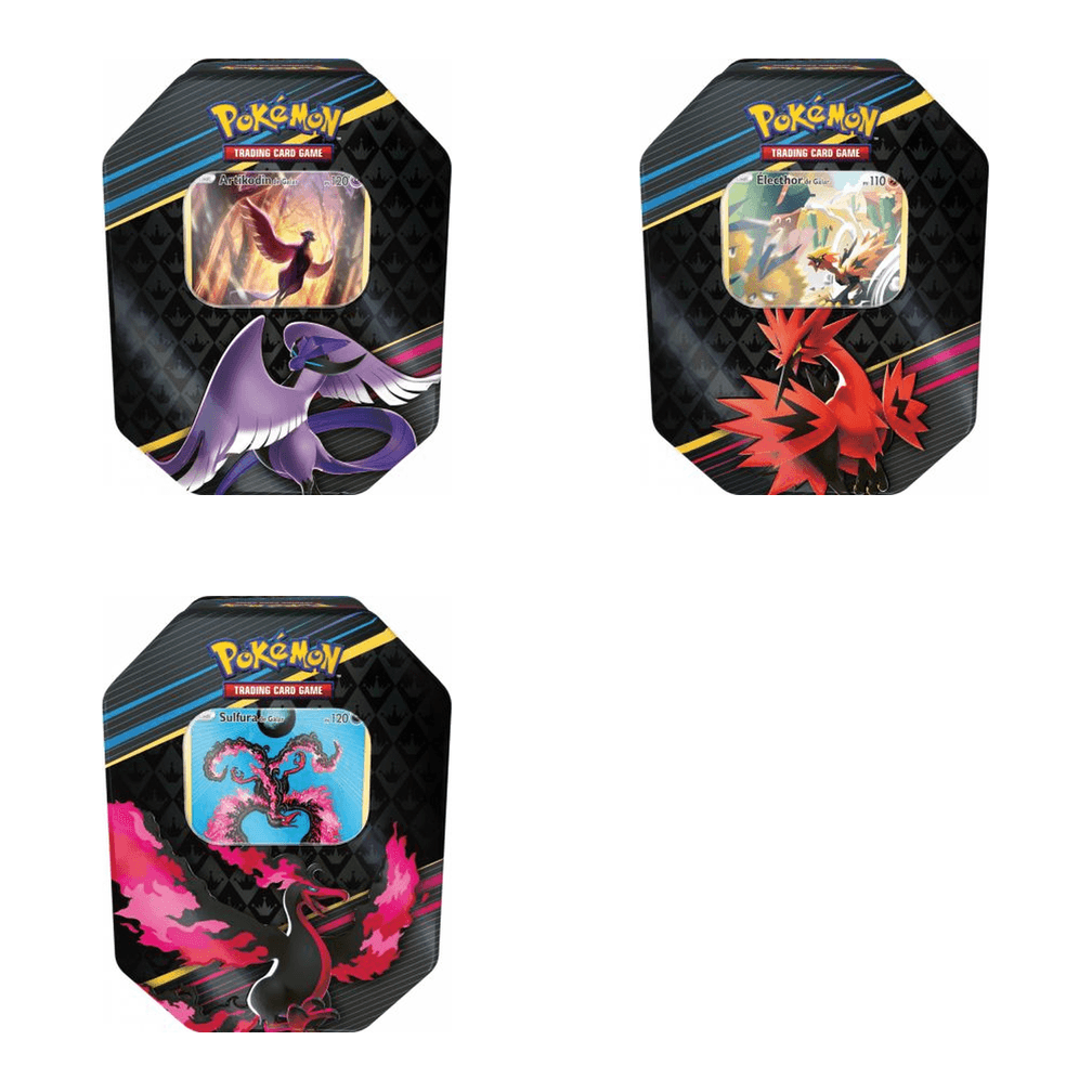 Pokébox Zénith Suprême – Artikodin de Galar, Électhor de Galar ou Sulfura de Galar (modèle aléatoire)