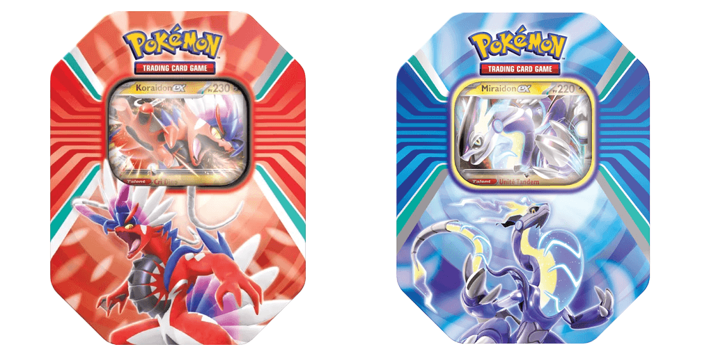 Pokébox Pokémon Koraidon-ex ou Miraidon-ex