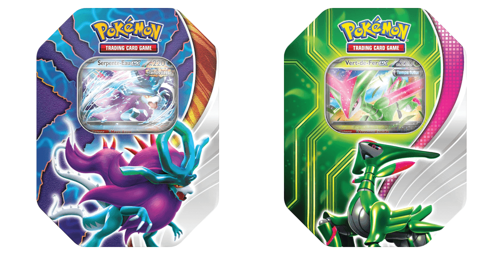 Pokébox Pokémon Serpente-Eau-ex ou Vert-de-Fer-ex