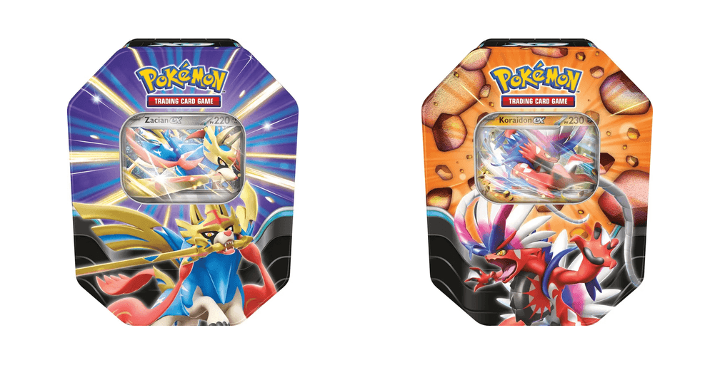 Pokébox Légendes Tranchantes – Zacian-ex ou Koraidon-ex