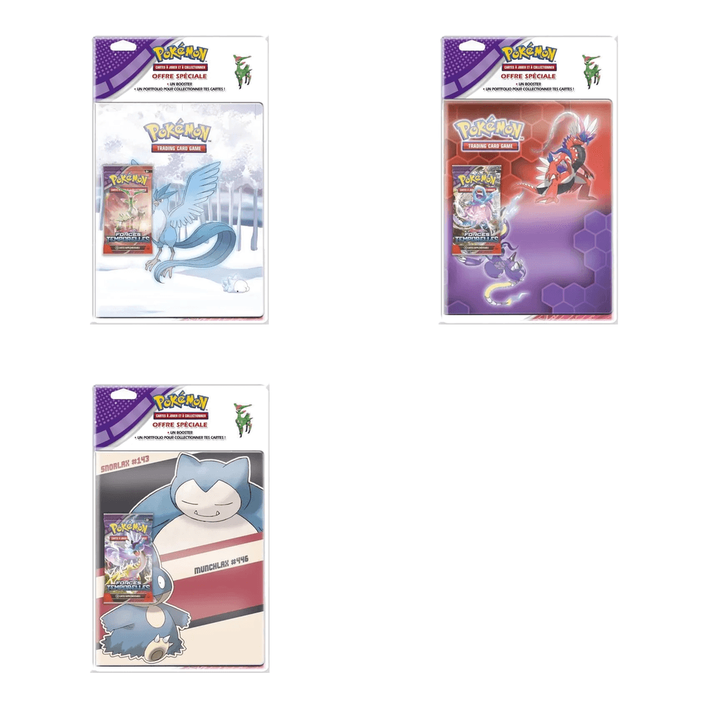 Pack Portfolio + Booster Forces Temporelles