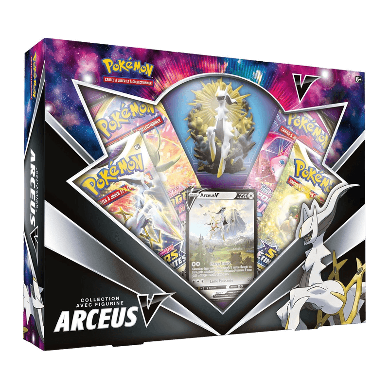 Coffret Figurine Pokémon 4 boosters & 1 exclusive