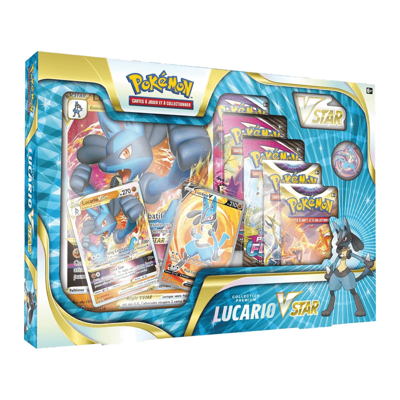 Coffret Pokémon Premium Lucario VSTAR 5 Boosters