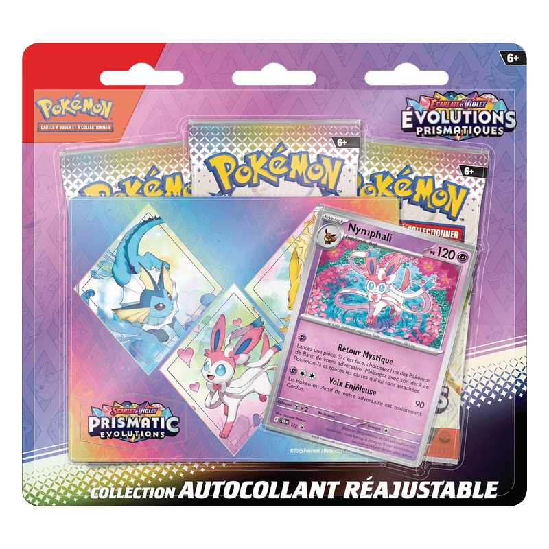 Collection autocollant réajustable Écarlate et Violet – Évolutions Prismatiques – Nymphali