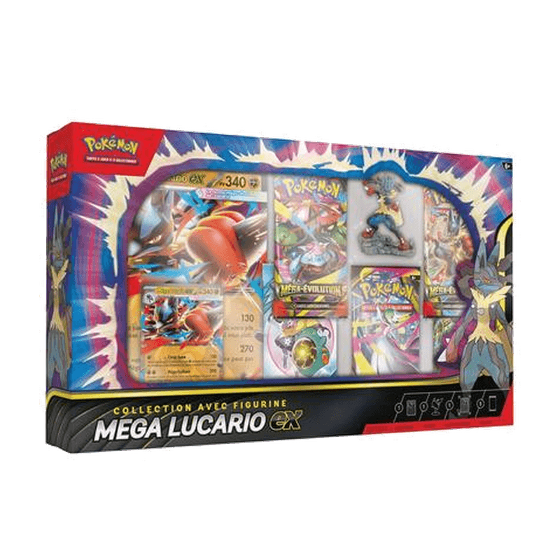 Collection avec Figurine Méga-Lucario-ex