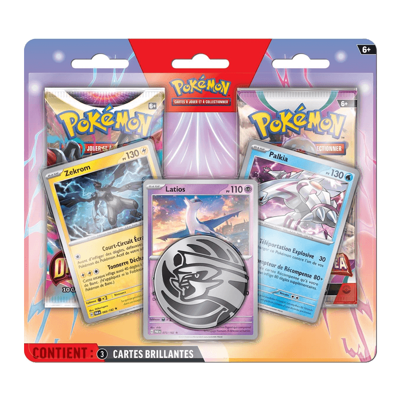 Duopack 3 cartes promo (Latios, Zekrom, Palkia)