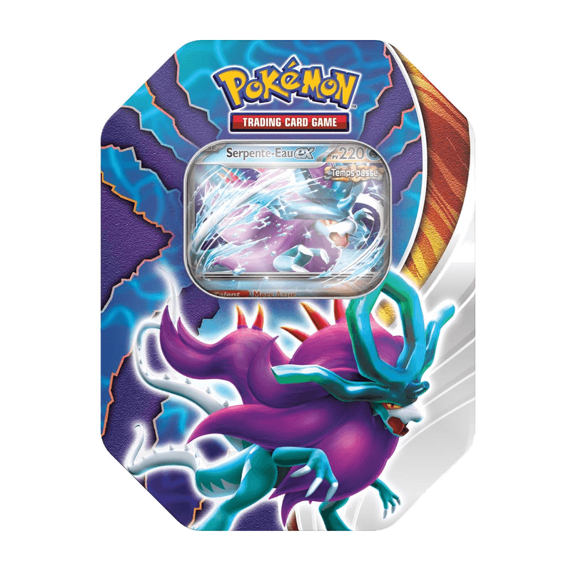 Pokébox Pokémon Serpente-Eau-ex ou Vert-de-Fer-ex
