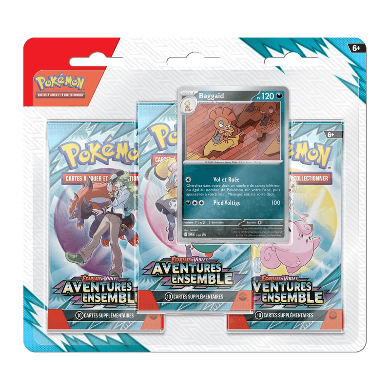 Tripack Écarlate et Violet – Aventures Ensemble – Baggaïd