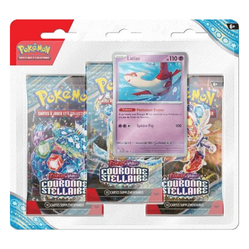 Tripack Écarlate et Violet – Couronne Stellaire – Latias