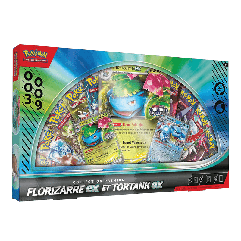 Collection Premium Florizarre ex et Tortank ex