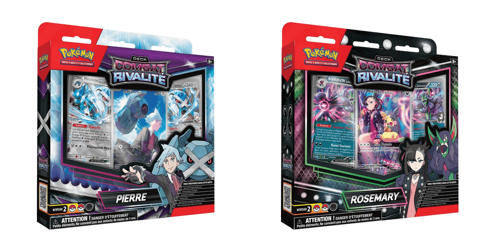 Deck Combat Rivalité – Pierre ou Rosemary