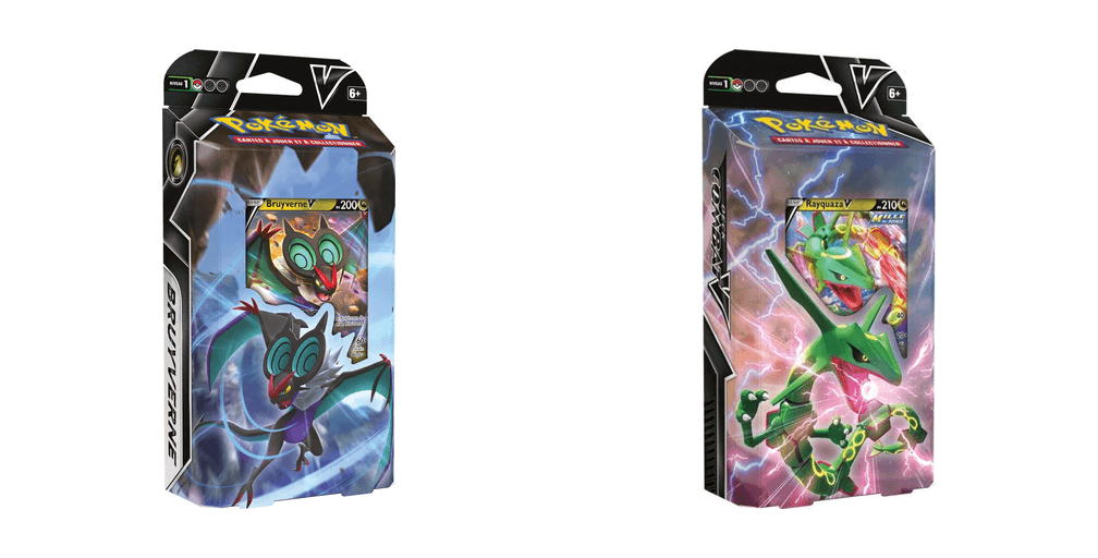Deck de Combat V – Rayquaza-V ou Bruyverne-V – Modèle aléatoire