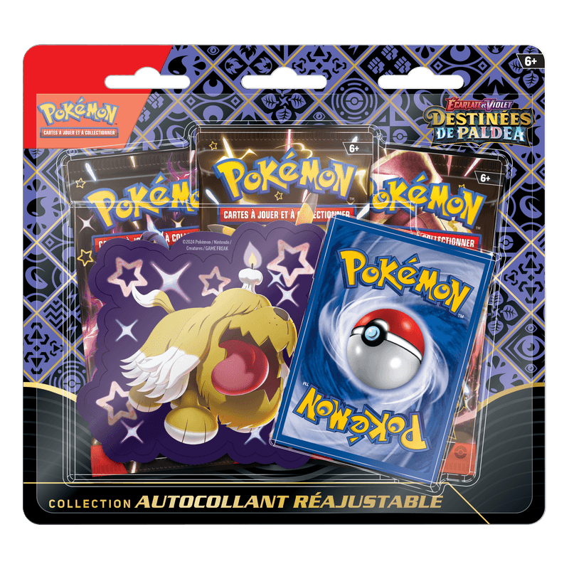 Collection autocollant réajustable Écarlate et Violet – Destinées de Paldea – Toutombe chromatique