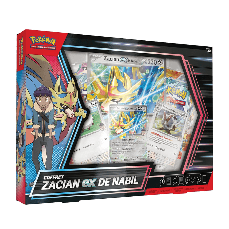 Coffret Zacian-ex de Nabil