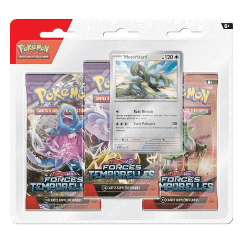 Tripack Écarlate et Violet – Forces Temporelles – Motorizard