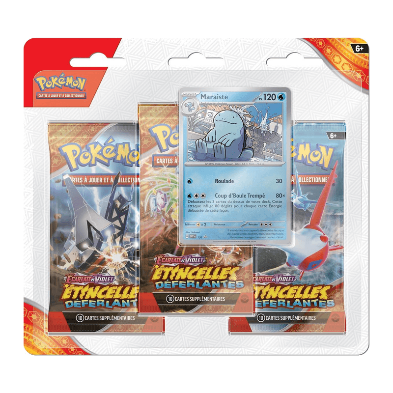 Tripack Écarlate et Violet – Étincelles Déferlantes