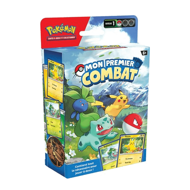 Coffret de carte mon premier combat